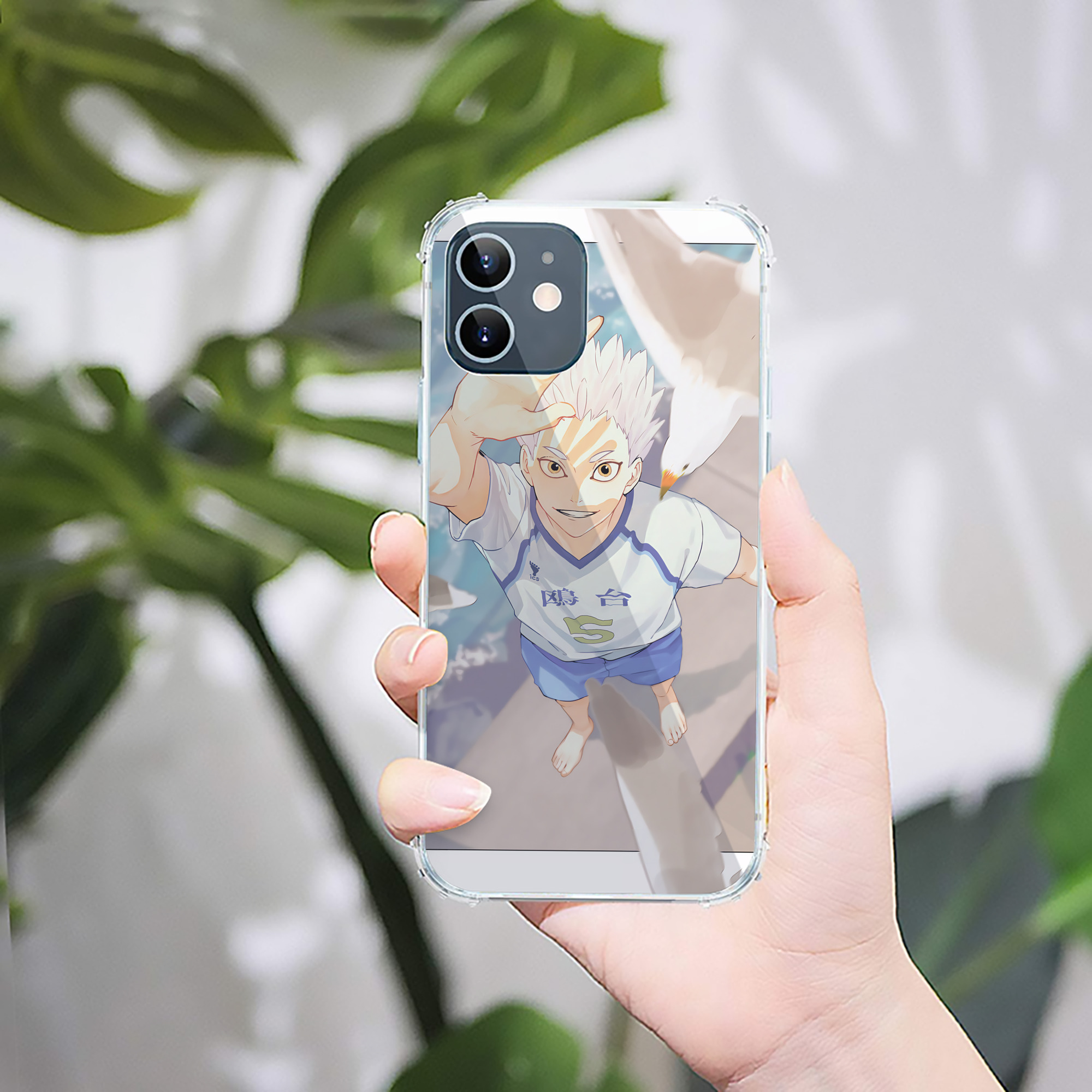 （画像用） ハイキュー!! Haikyu!! 【iPhone 12シリーズ対応】透明スマホケース（クリアソフトケース）